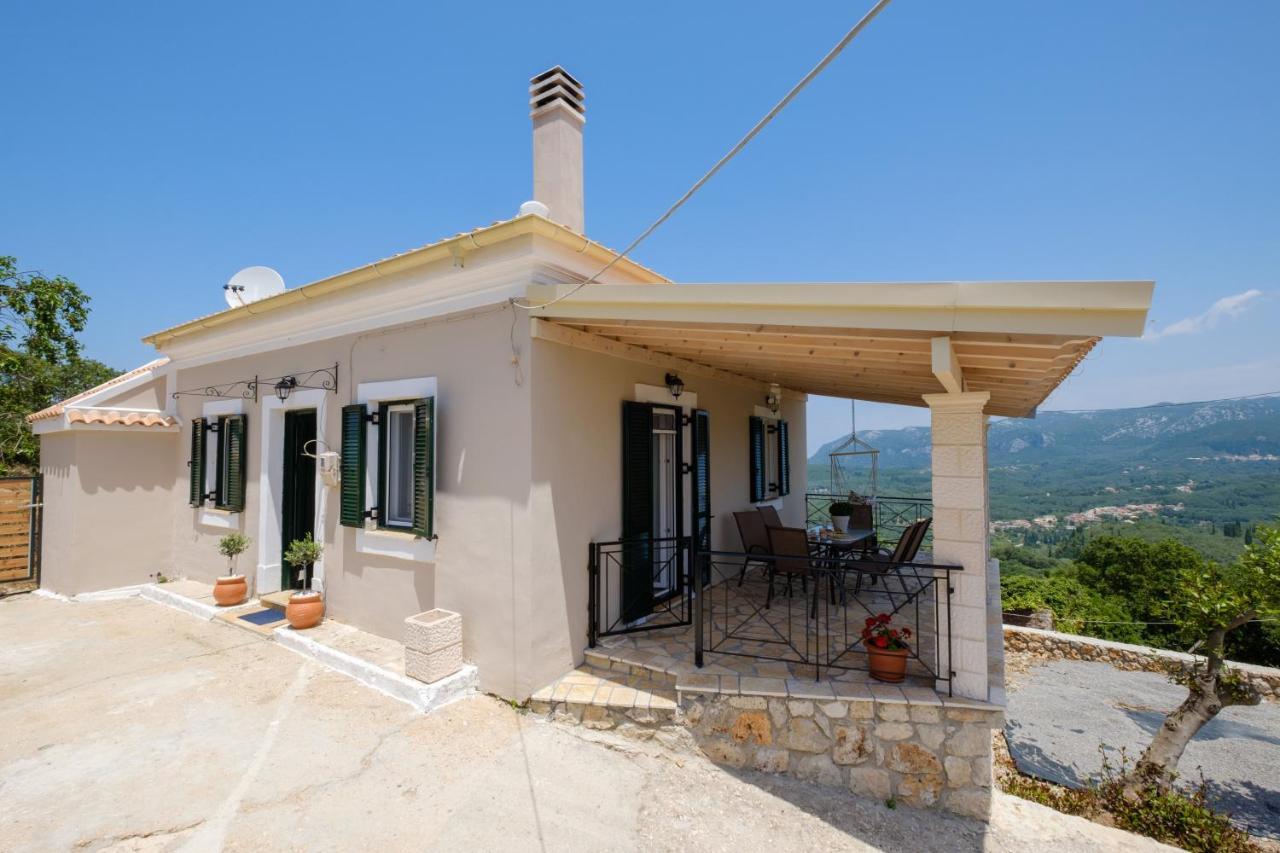 Koukoutsa House With Swimming Pool Corfu Sokraki Villa Sokrakion Ngoại thất bức ảnh