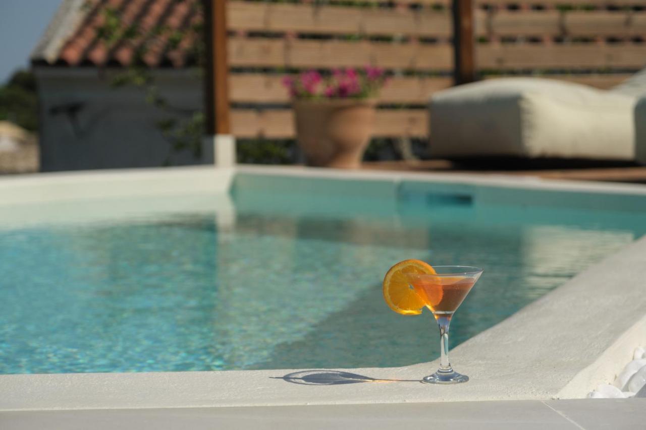 Koukoutsa House With Swimming Pool Corfu Sokraki Villa Sokrakion Ngoại thất bức ảnh