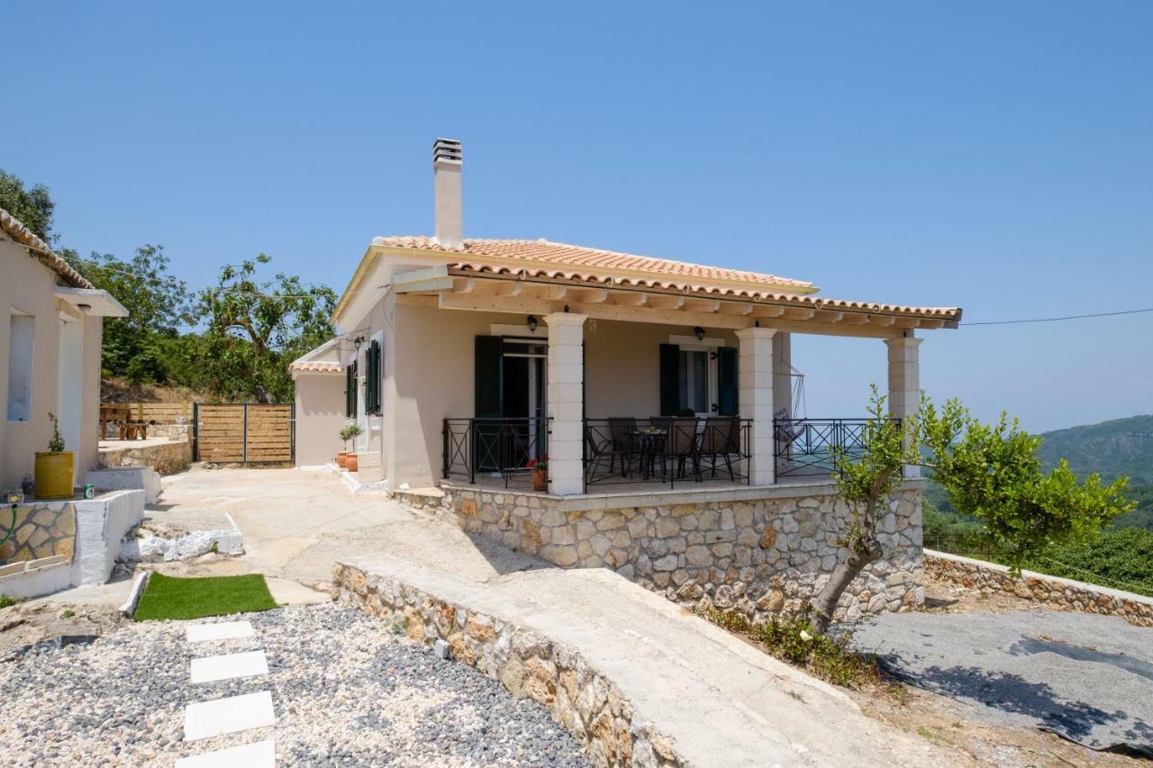 Koukoutsa House With Swimming Pool Corfu Sokraki Villa Sokrakion Ngoại thất bức ảnh