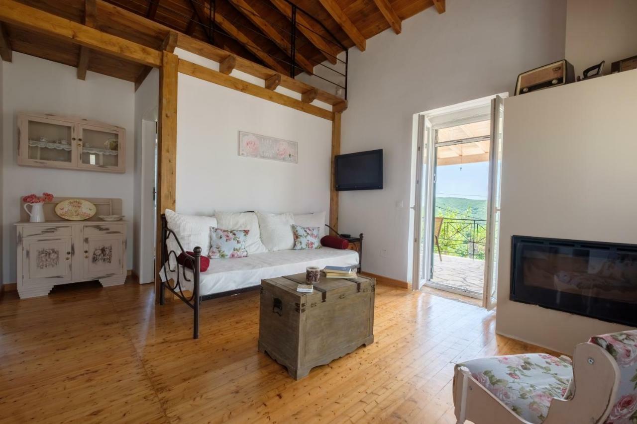 Koukoutsa House With Swimming Pool Corfu Sokraki Villa Sokrakion Ngoại thất bức ảnh
