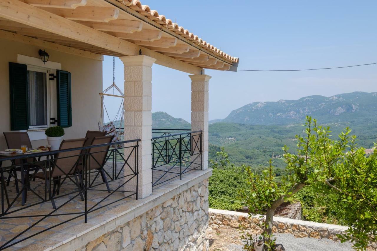 Koukoutsa House With Swimming Pool Corfu Sokraki Villa Sokrakion Ngoại thất bức ảnh